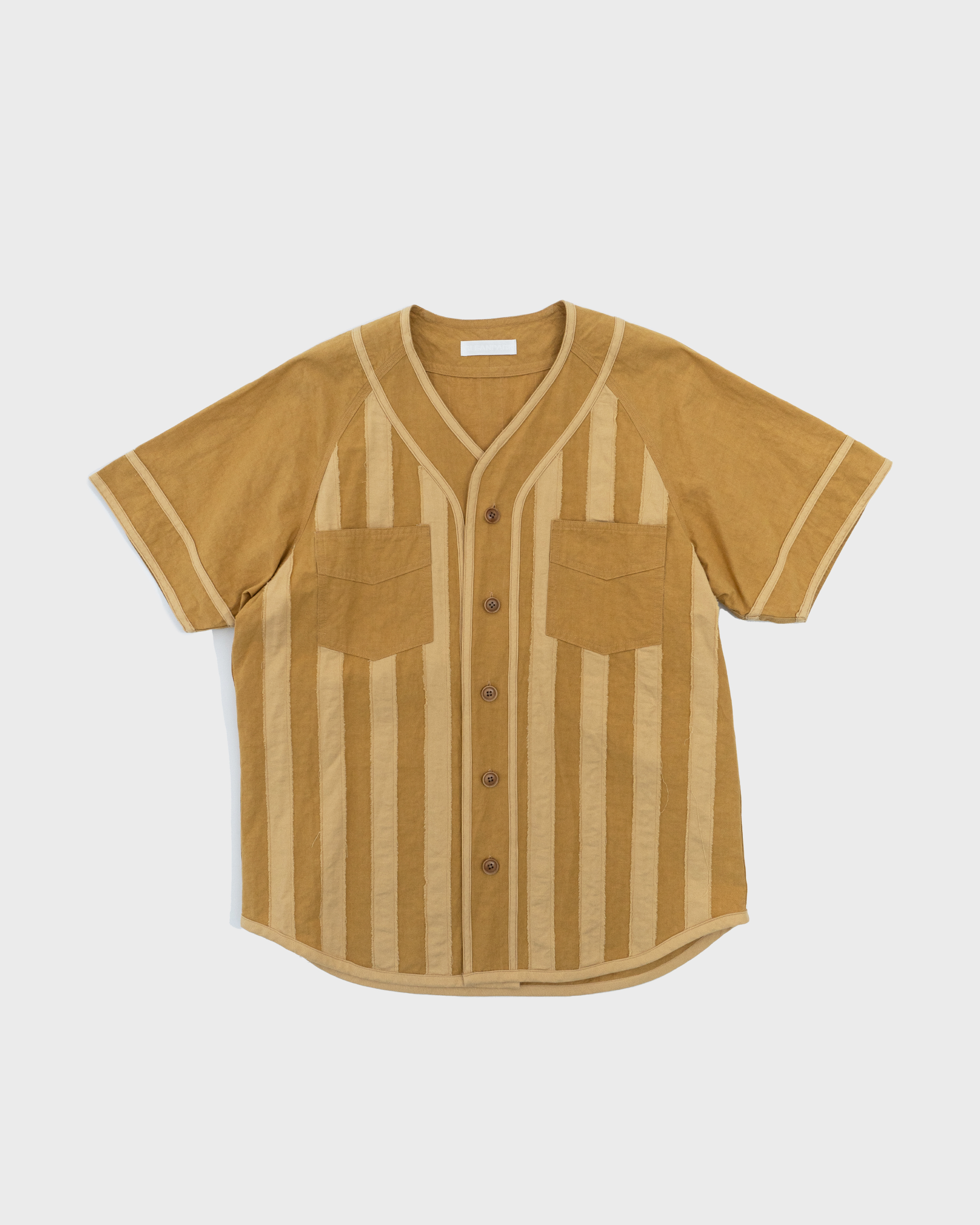 Patchwork Baseball Shirt