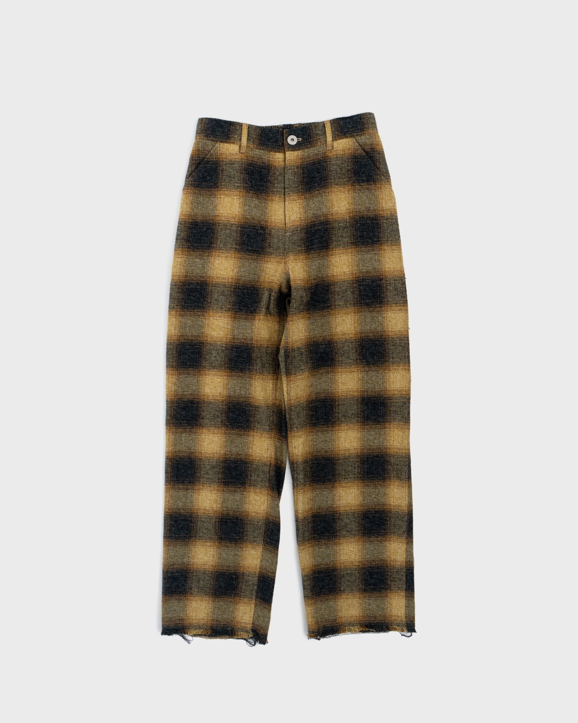 Painter Pants Ombre Check Tweed