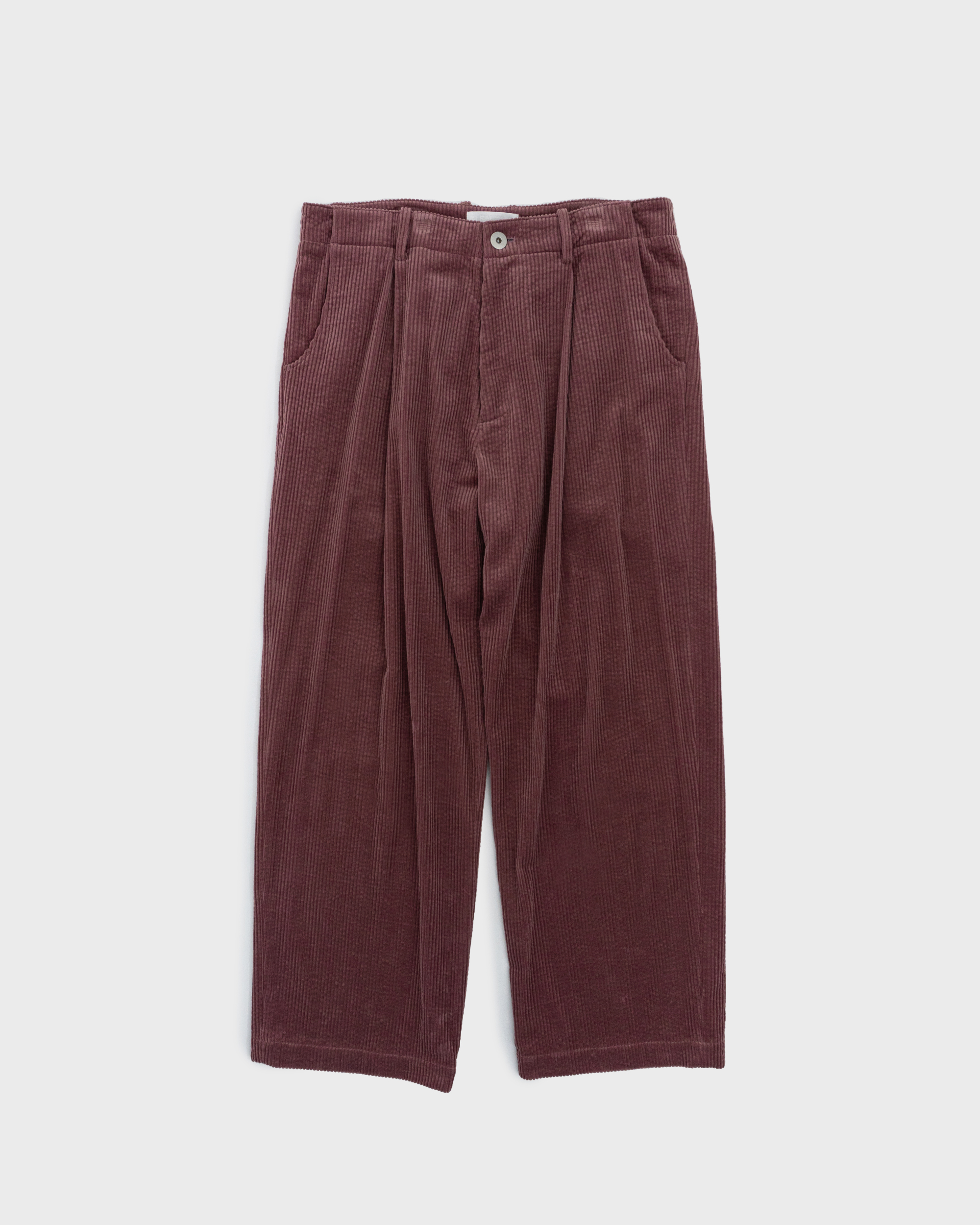 Back Strap Two Pleat Trousers