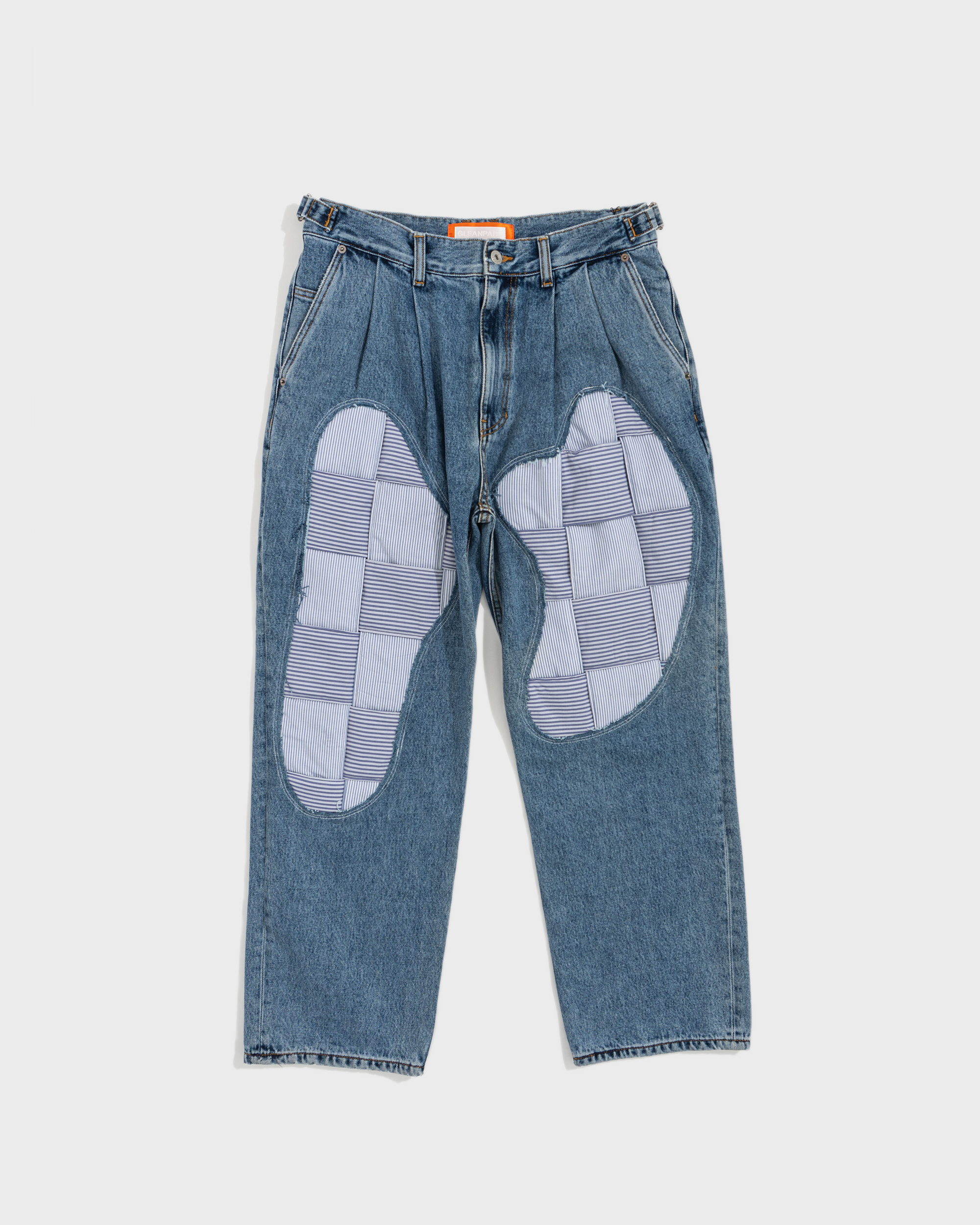 Weaving Patchwork Jeans