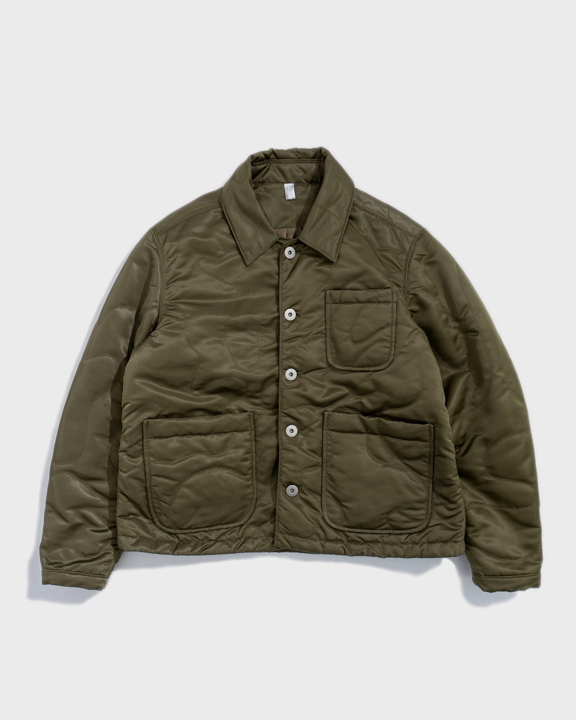 Camo Quilted Work Jacket
